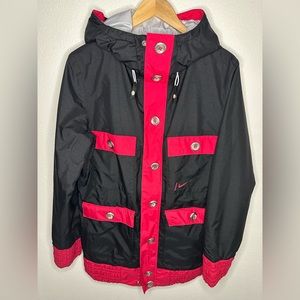 Nike Snowboarding Black and Red Jacket - Rare!